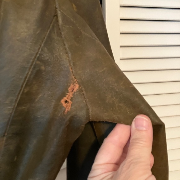 Italian Brown Leather Hooded Jacket for Women - Picture 6 of 8